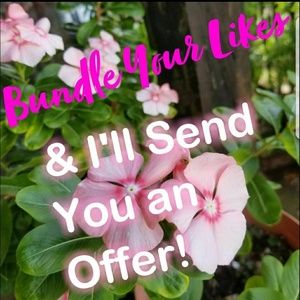BUNDLE YOUR LIKES & ILL SEND YOU AN OFFER!😊😊❤❤